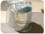 metal mop bucket